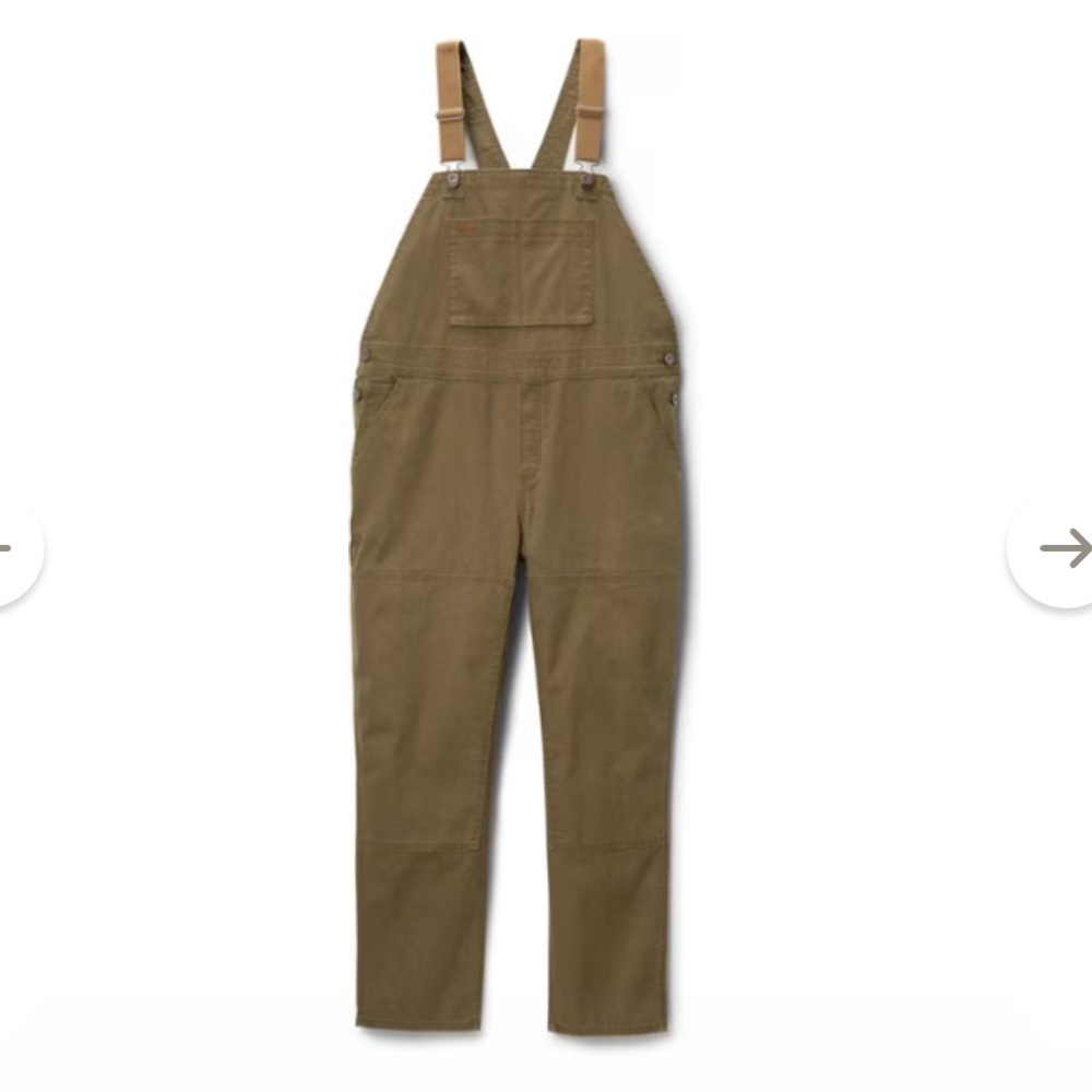 REI Trailsmith Women’s Olive Green Overalls